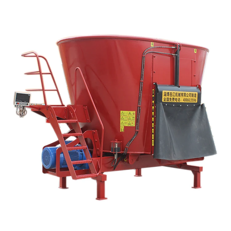Best price used feed stationary cattle tmr mixer machine for sale