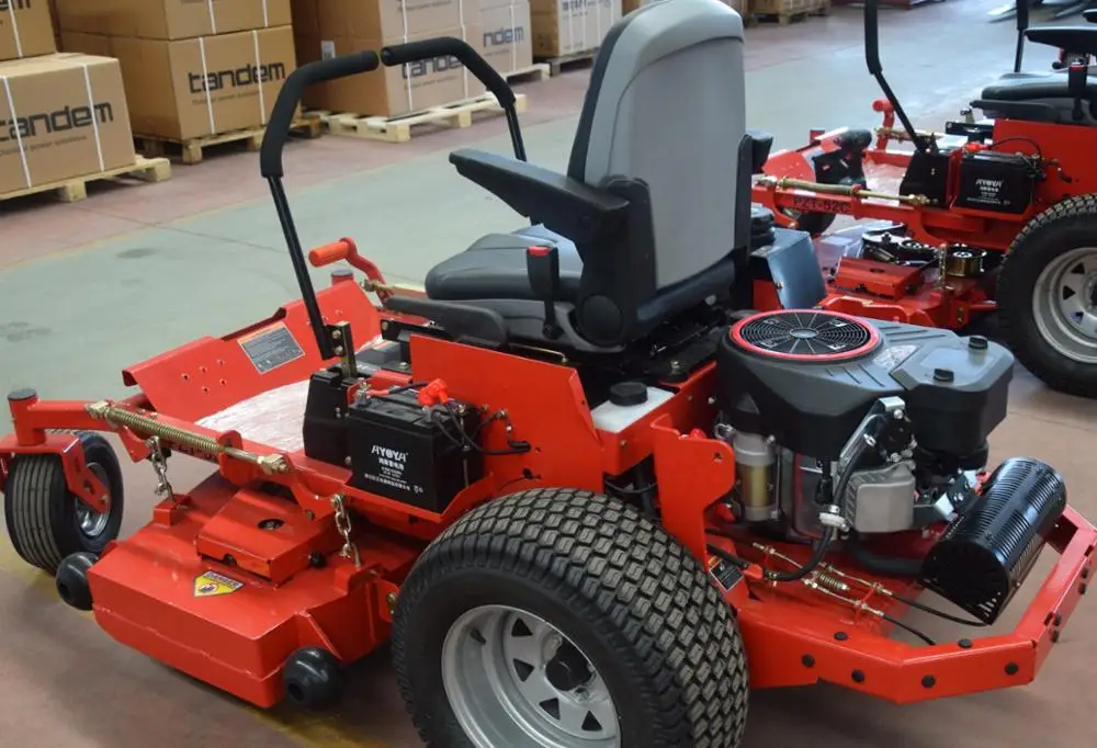 52 inches tractor lawn mower/powerful 23hp electric start lawn mower