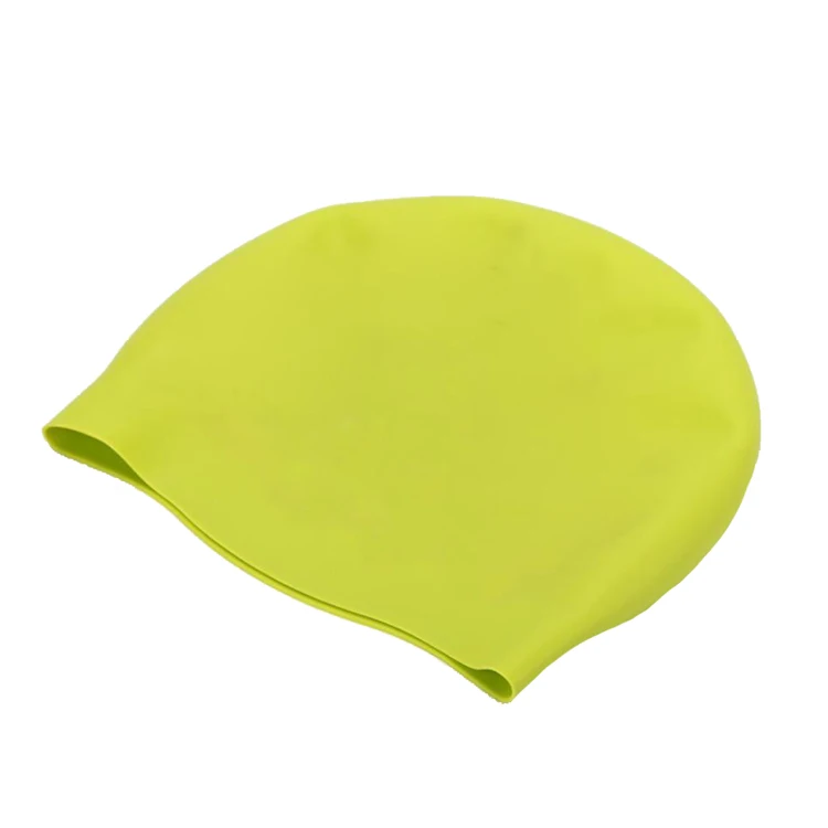 
Customized logo silicone material seamless swim caps 