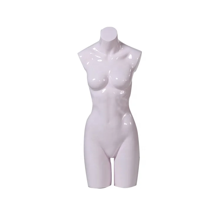 Customized display female mannequin torso half body
