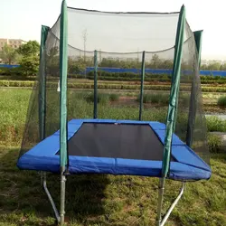 10x14ft Rectangular cheap big trampolines for adults and children