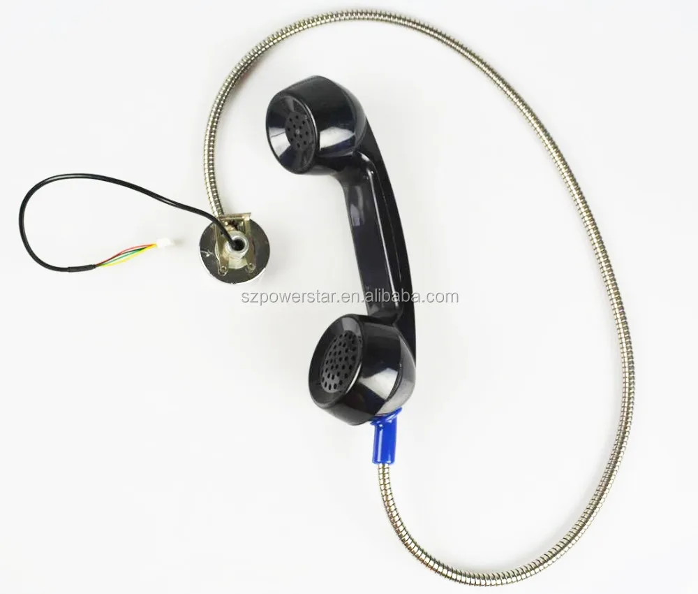 Outside shockproof ABS Telephone handset Payphone Handset PublicPhone Handset