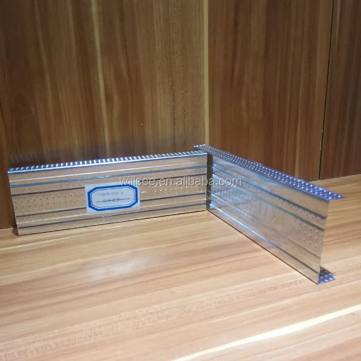 
DPM-1009,Galvanized Light Steel Keel for Drywall Partition Metal Steel Profiles Stud &Track 