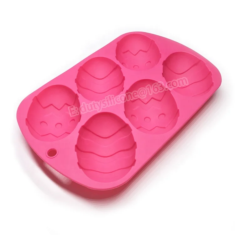 custom logo 3d oval egg shape silicon soap making moulds for handmade