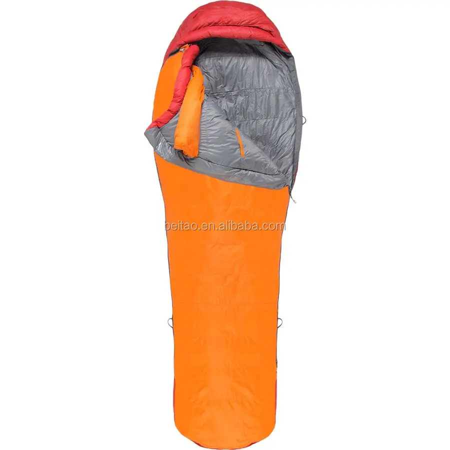 Outdoor Camping Hiking Down Sleeping Bag With Stuff Sack portable camping envelope style traveling camping sleeping bag