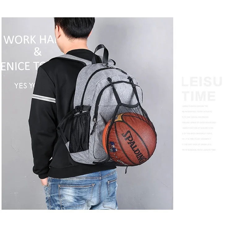 Wholesale USB Charging  Polyester Leisure bag hiking backpack