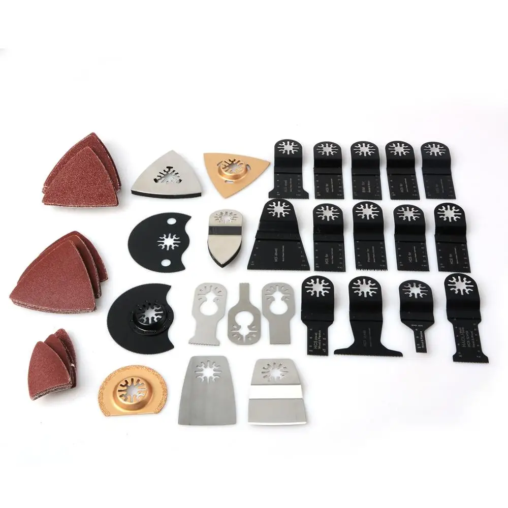 100 pcs oscillating multi tool saw blades for renovator power tools Dremel wood metal cutting