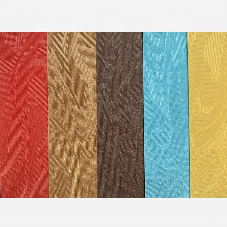 single side 120gsm emboss pearl metallic paper for packing