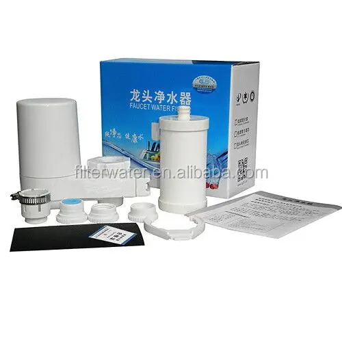 Home kitchen faucet filter drinking water filter with ceramic tap water filter
