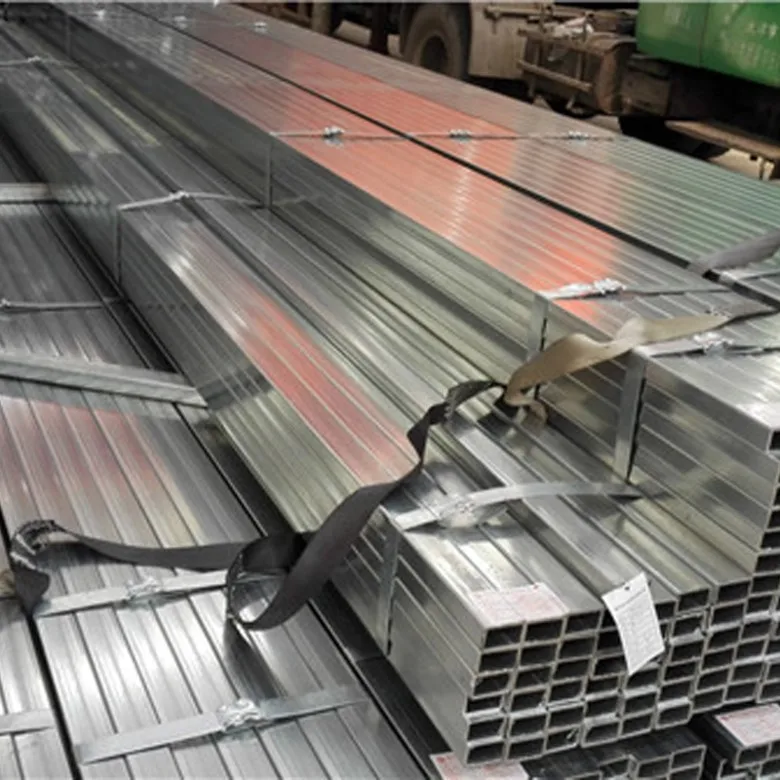 
Hot Rolled Weld Cross Section Square Galvanized Steel Pipe For Green House 