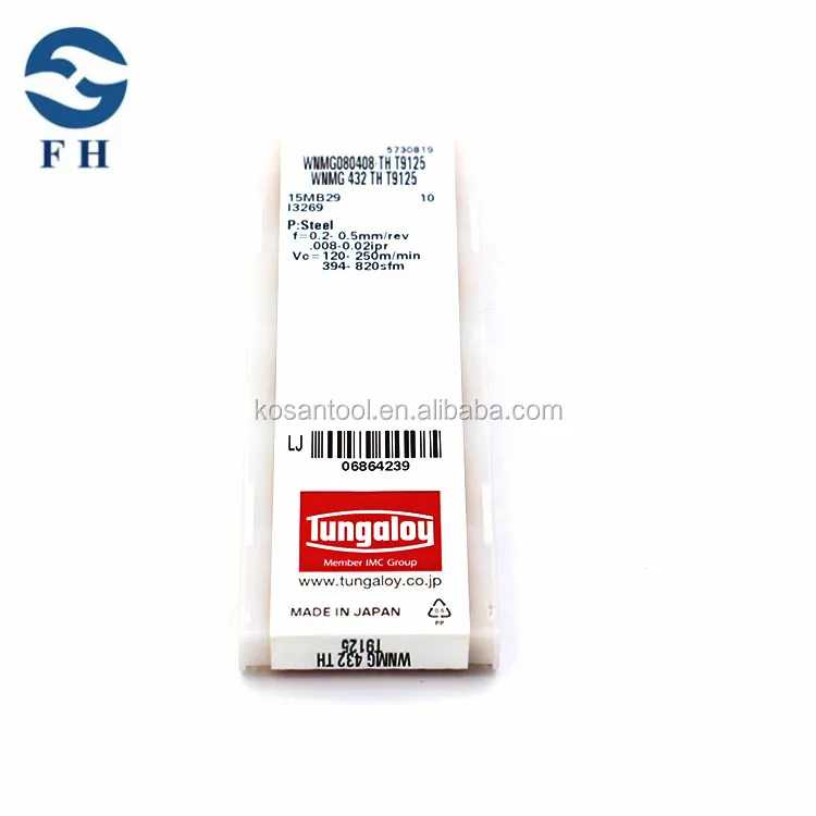 WNMG 080408 TH T9125 high quality original japan tungaloy insert turning tools
