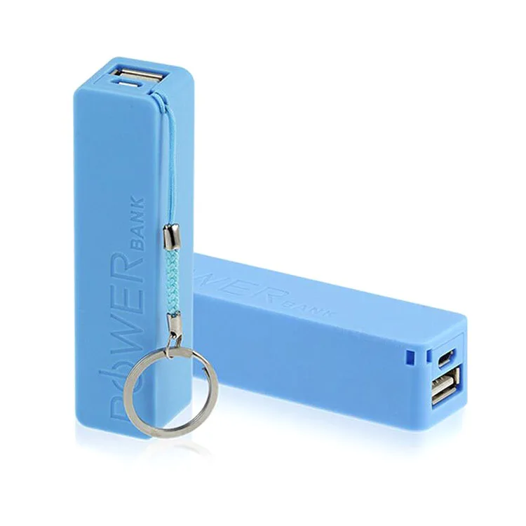 ULcertified Mini Gift 2200mah Perfume Keychain Mobile Phone Power Bank Logo Custom Square Colorful External Battery Charger