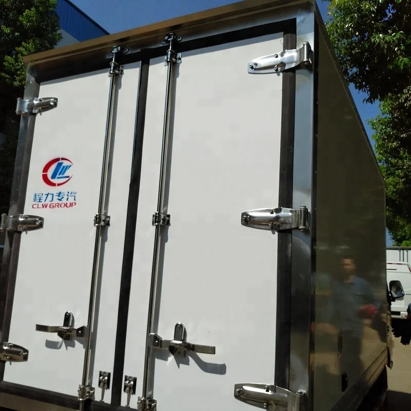 7 tons 28 cubic Qinglin refrigerated truck 700p Aquatic/fish/food transport refrigerated truck sale