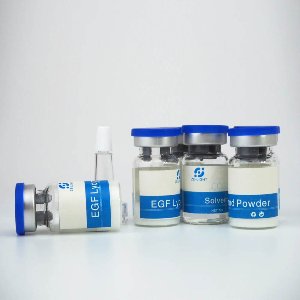 Human Oligopeptide-1 Dark Spot Lyophilized Powder Acne Whitening Ampoules EGF Serum