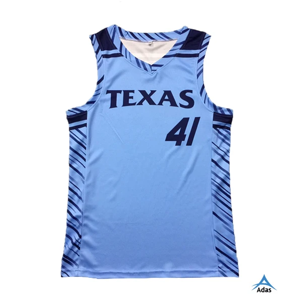 Custom Design Sublimated Basketball Jersey, Home And Away Basketball Jersey Polyester Embroidery Customized