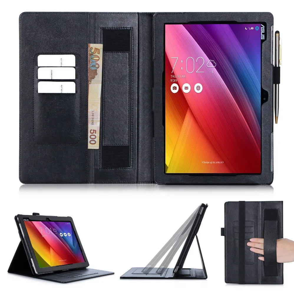 New Product Design Smart Cover Case Wholesale Tablet Wallet Case For Asus Zenpad 300C 10 inch