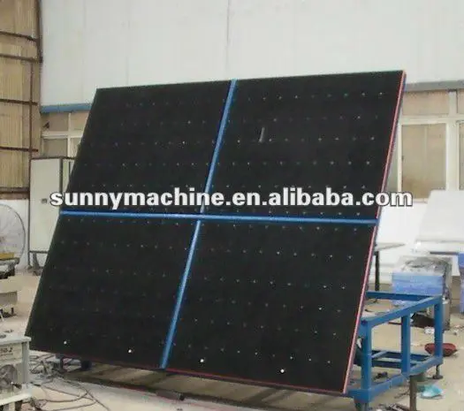 manual glass cutting table/ tilting air flotation glass breaking  table