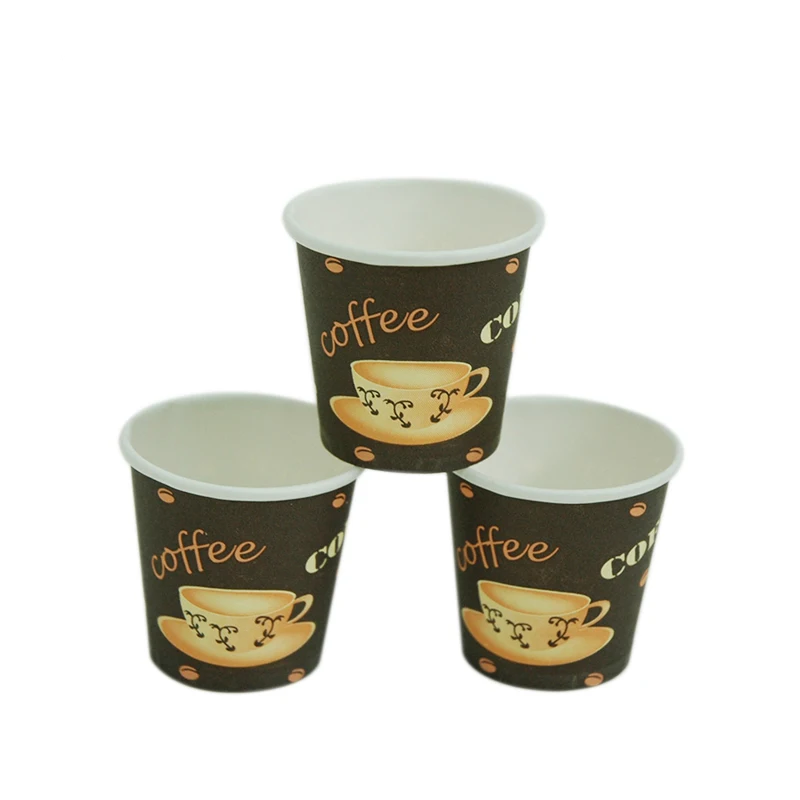 
8 oz Fashional Style Quality And Texture Disposable Single Wall Paper Coffee Cup 