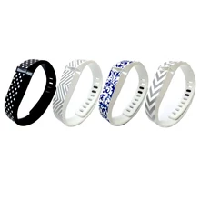 4PCS Replacement Bands with Metal Clasps for Fitbit Flex Only / Wireless Activity Bracelet Sport Wristband