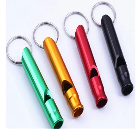 Emergency Survival Aid Whistle Keychain For Camping Hiking Outdoor Sport Tools