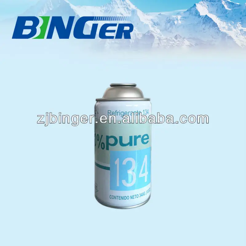 Factory supply  99.9% purity 13.6 kg cylinder packing  refrigerant gas R134a