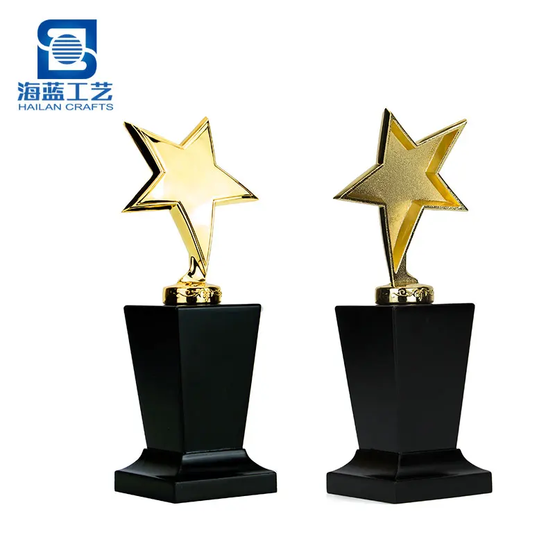 Custom metal gold sport run trophy fantasy american football table tennis bowling cricket golf trophy