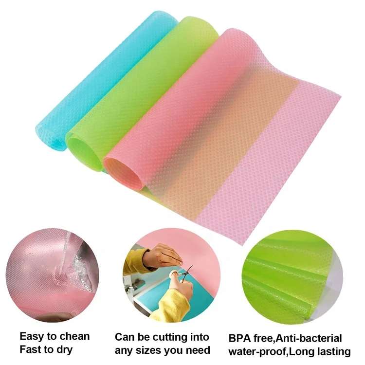 EVA refrigerator shelf liner drawer plastic mildewproof kitchen mats