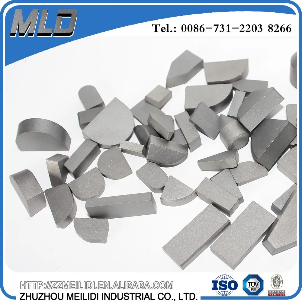 YG6 Widia Tungsten Carbide Brazed Tip for Metal Cutting used in Lathe Tools