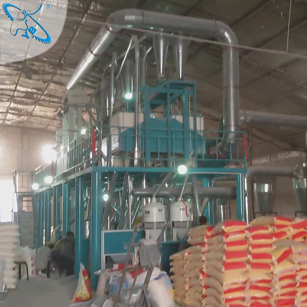 5TPD 10PTD 20TPD 30TPD 50TPD 100TPD 200TPD 300TPD  Grain Milling Machine For Making Maize/Corn Flour