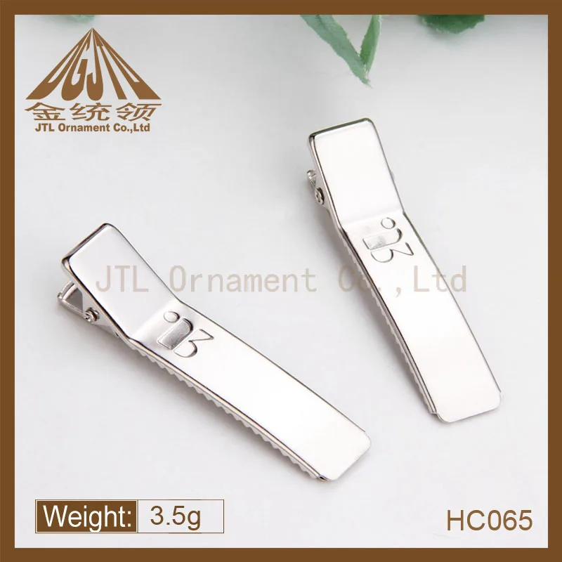 
Fashion top quality 45mm nickel free metal hair clips wholesale 