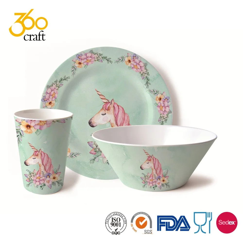 Оптовая продажа Королевский микроволновых Карачи пакистанских меламина набор посуды в индии