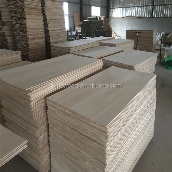 clear smooth surface solid paulownia soft wood lumber