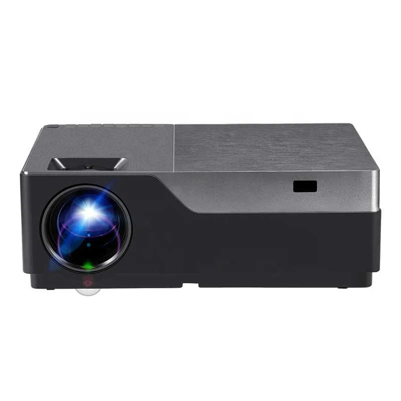 AUN Full HD Projector M18, 1920x1080P Resolution. 3D Beamer Home Theater, Video Game