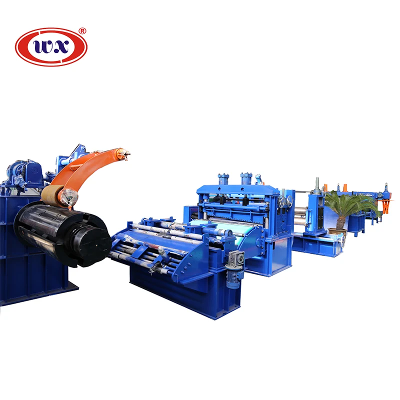 Al Gl SS HR CR coil uncoiler decoiler cutting machine line equipment device