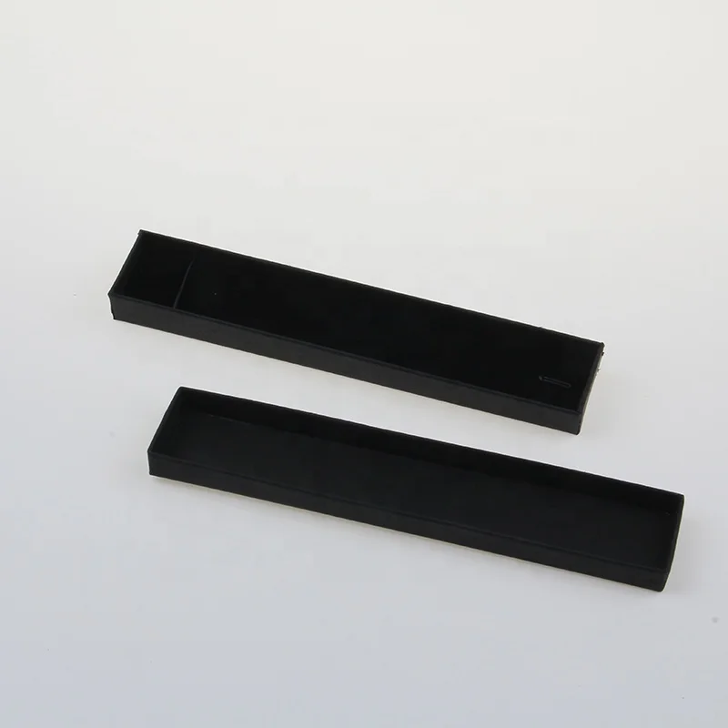 
wholesale Mini Small Black Ring Gift Box with Foam and Velvet Insert For Rings Bracelets 