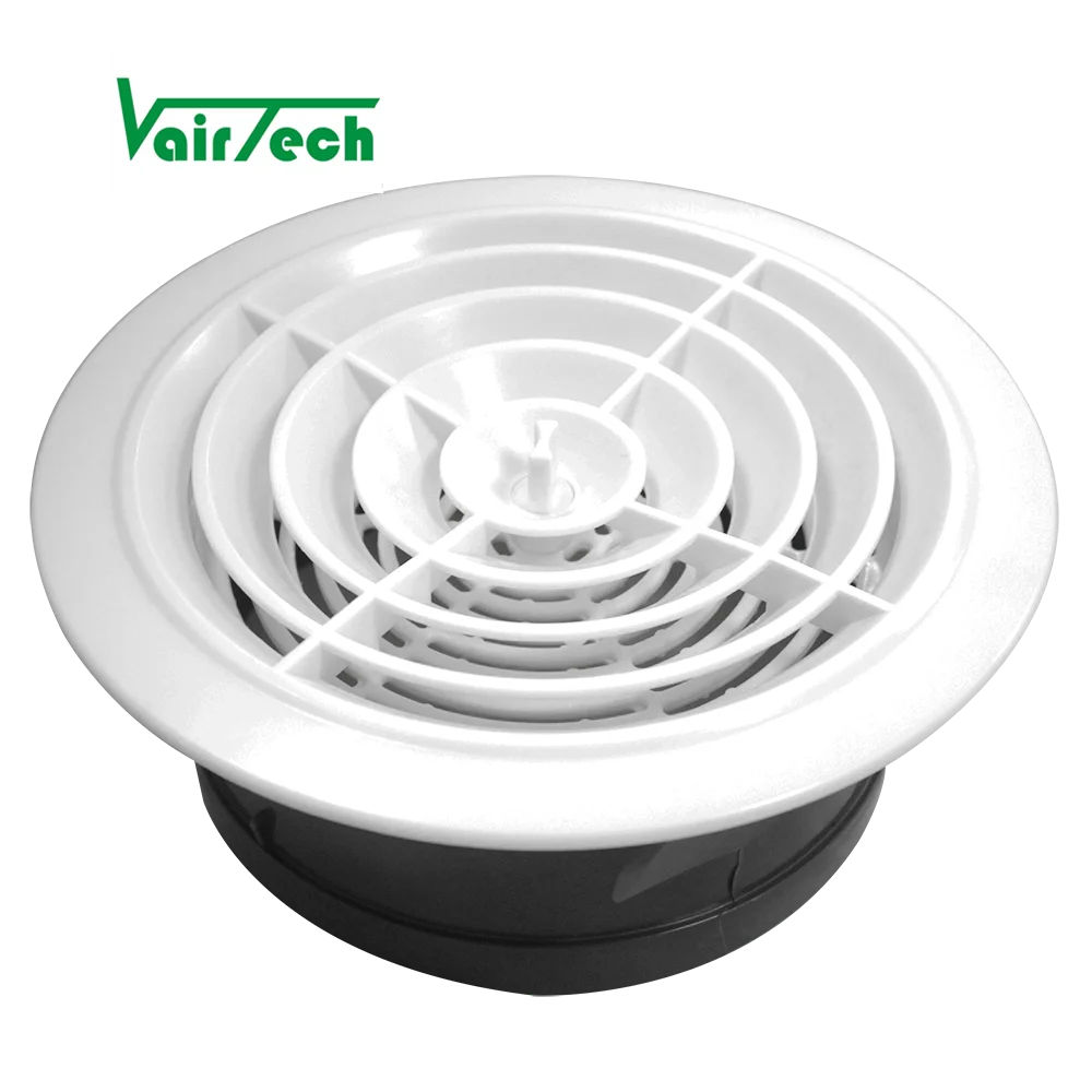 HVAC round plastic air vent cap pvc vent hood