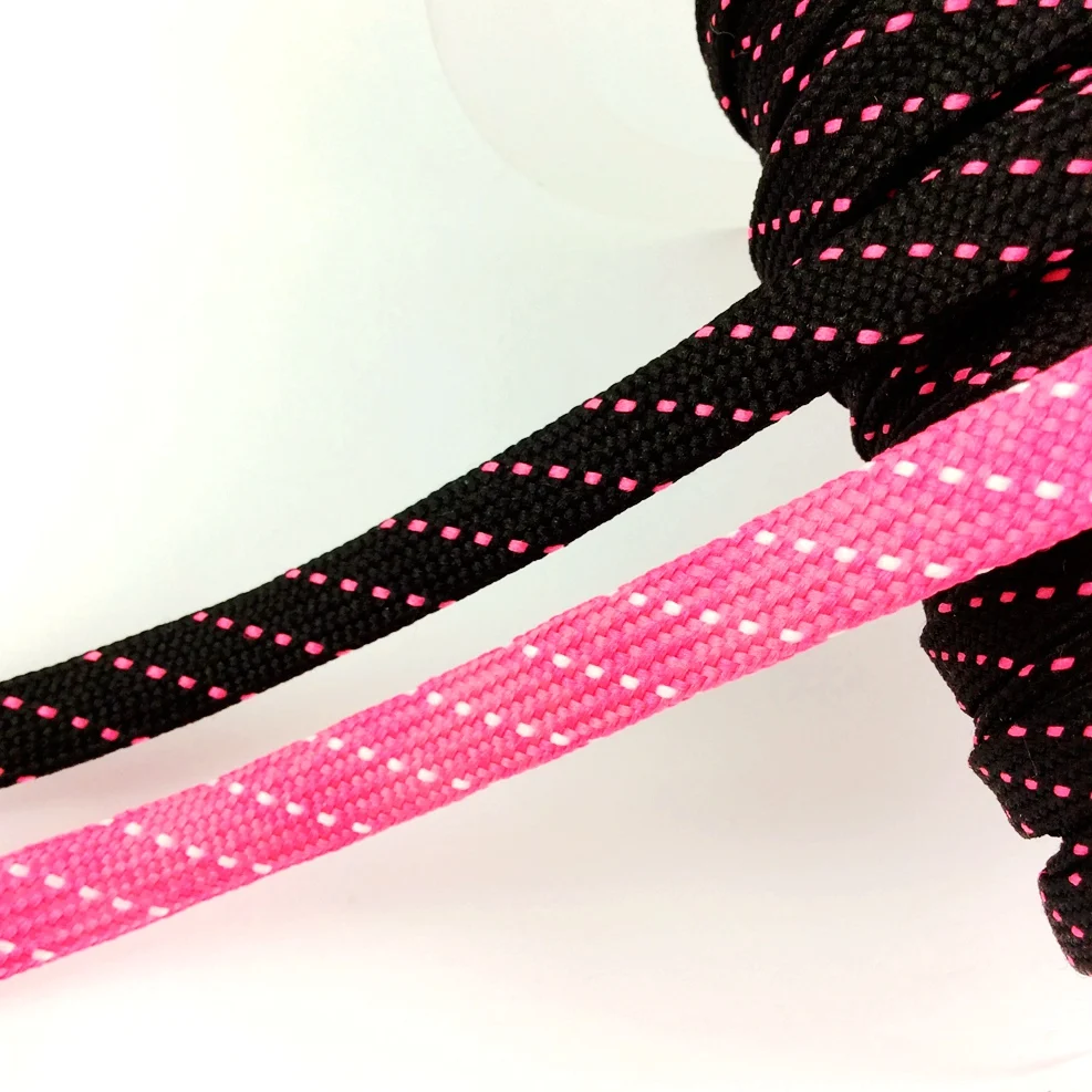 Nylon drawstring cord Hollow Flat Braid Rope