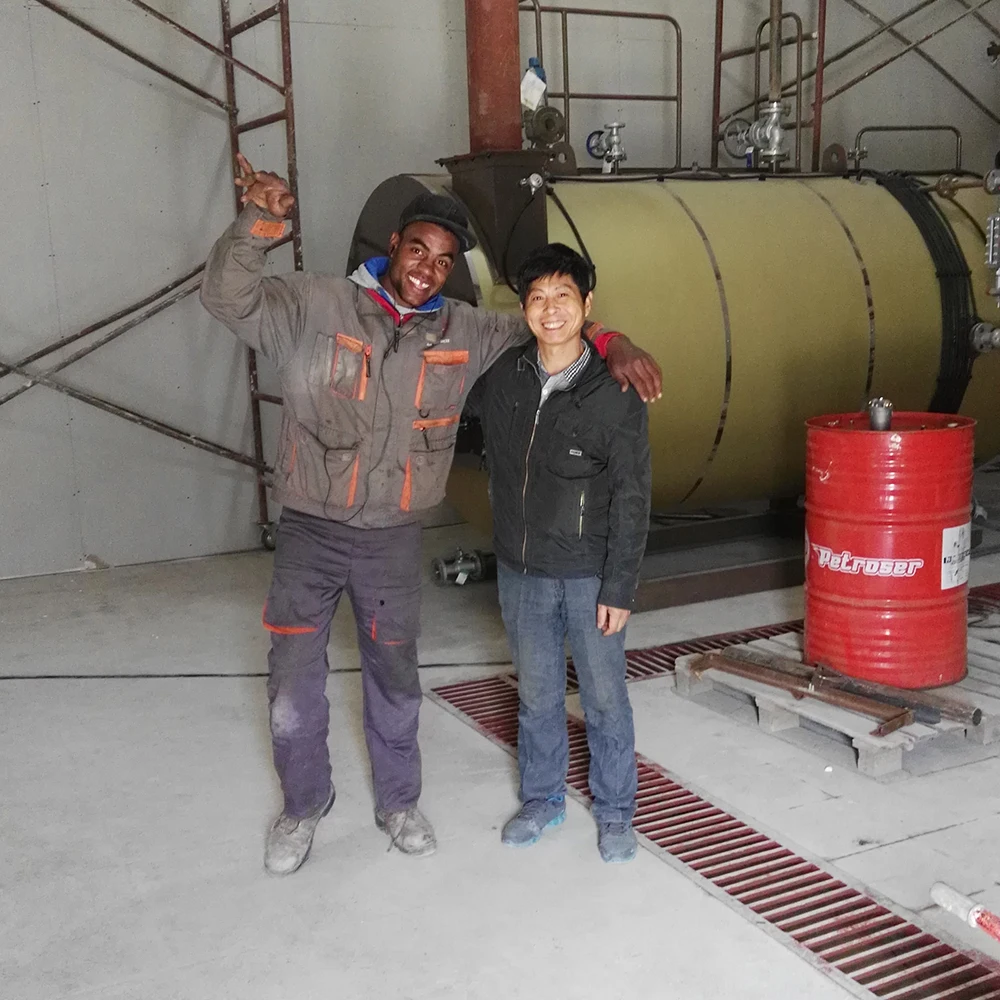 industrial 1ton 20ton fire tube diesel oil and gas fired steam boiler machine prices for rice mill