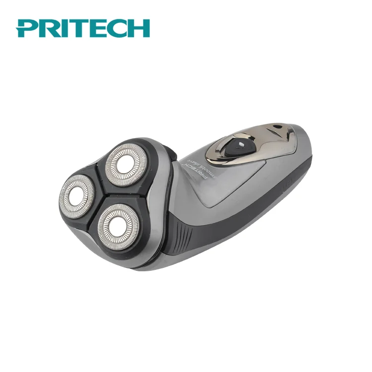 PRITECH Men Triple  Stainless Steel Blades Electric Rechargeable Shaver Blades