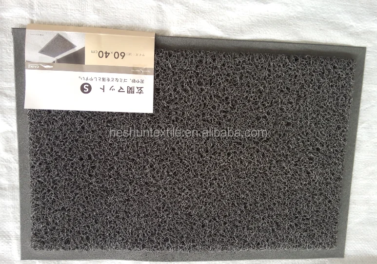 plastic PVC noodle matting for flooring door mat