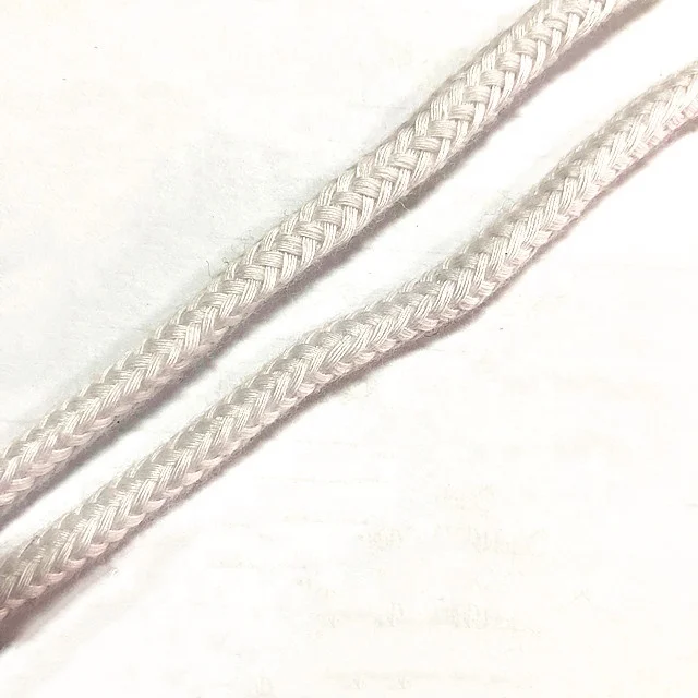 6mm white cotton rope /colored cotton rope