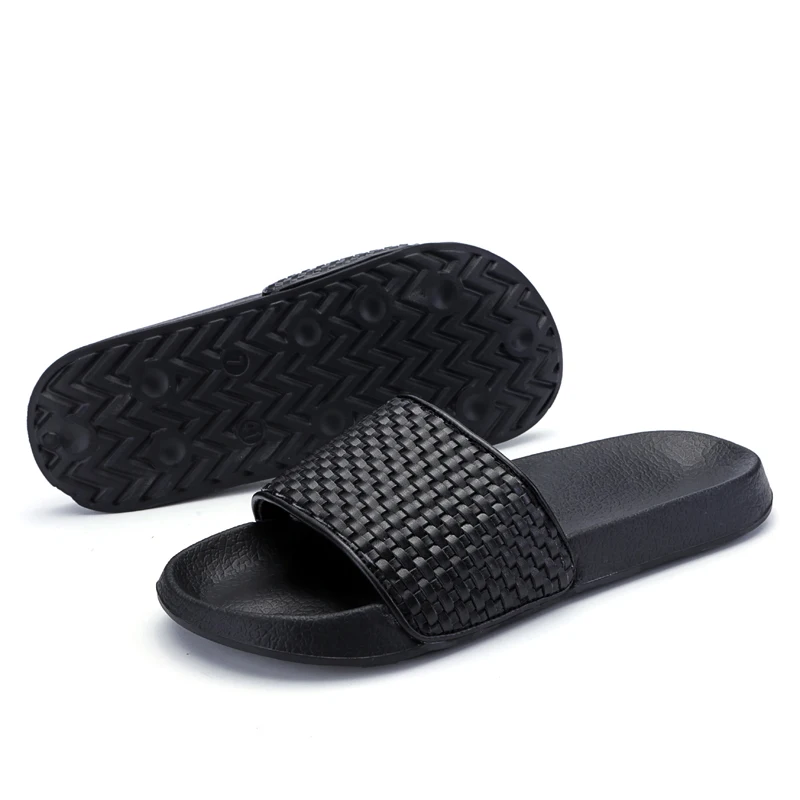 Новый дизайн, дешевые шлепанцы для мужчин, сандалии, высококачественные мужские тапочки, сандалии, плетеные тапочки, обувь