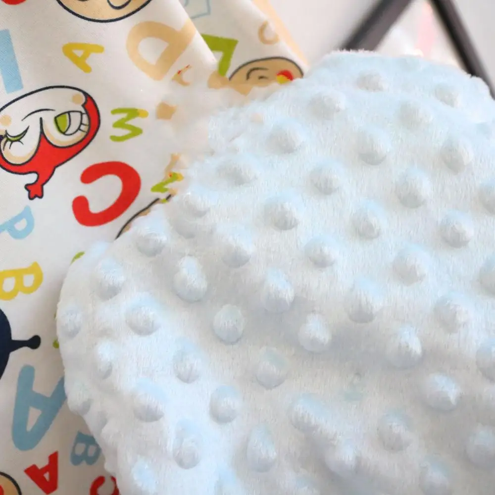 Double Sided Blankets Printed Throw Blanket Minkly Blanket for baby