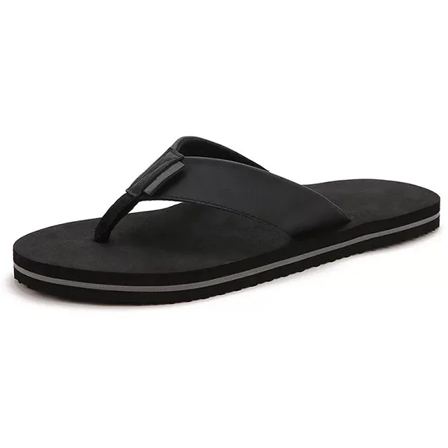 Sandal Men Leather Sandals Handmade Black Leather Men Footwear Shoes