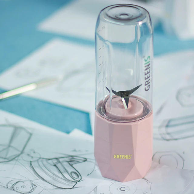  Мини-размер Ручная фруктовая добавка смеситель соковыжималка бутылка USB перезаряжаемые портативный