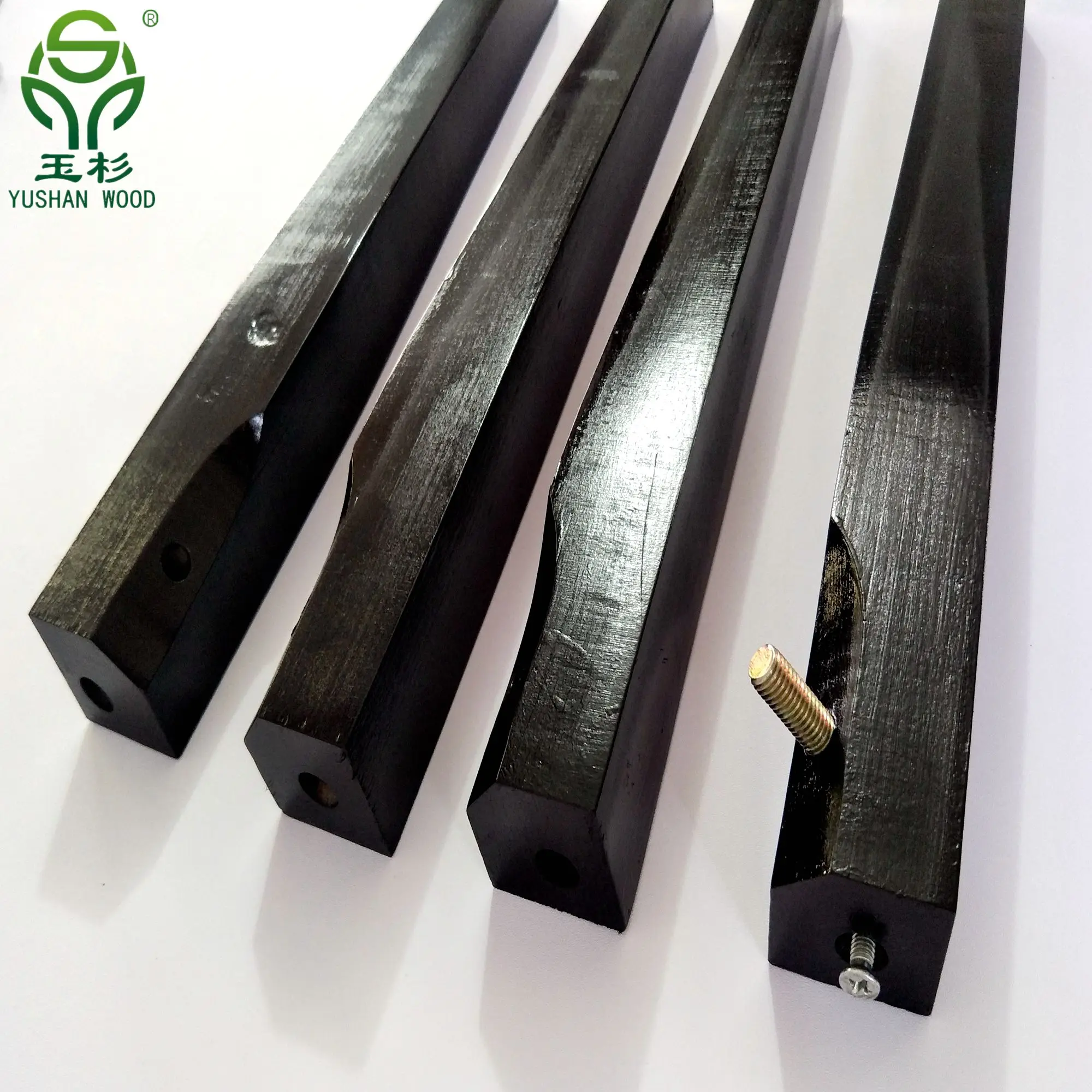 custom turned pine wood material simple furniture table leg