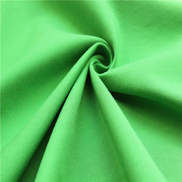 Heavy Weight spandex Solid Dyed viscose nylon elastane  punto roma knit fabric for Trousers
