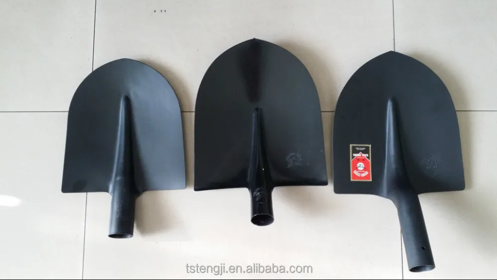 red wooden handle France stype shovel