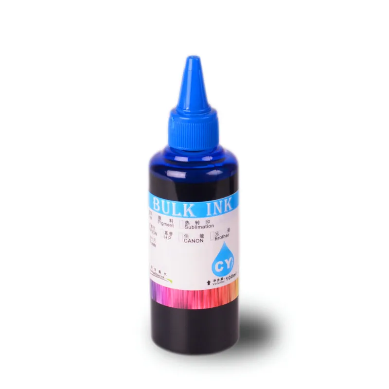 Ocinkjet 4 Color Universal 100ML Refill Dye Ink Kit For Epson For Canon For HP For Brother For Lexmark For Dell Printer For CISS