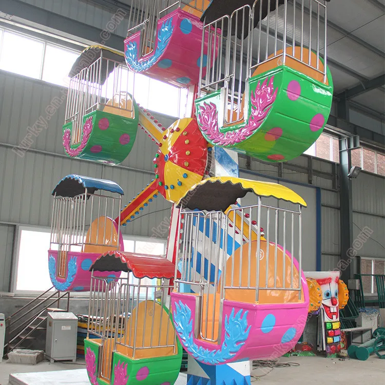 High Quality Fairground Equipment Small Ferris Wheel Rides Children Amusement Park Attraction for Sale